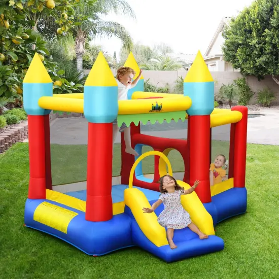 Inflatable Bounce Slide Jumping Castle Without Blower {2}