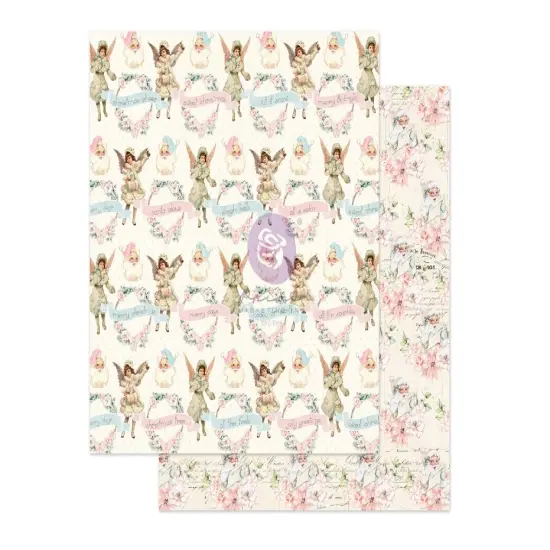 PRIMA MARKETING INC Christmas Sparkle Collection 12x12 Sheet - Christmas Magic -, 12"x12" w/ foil detail UPC 655350997670 (10 SHEETS) {1}