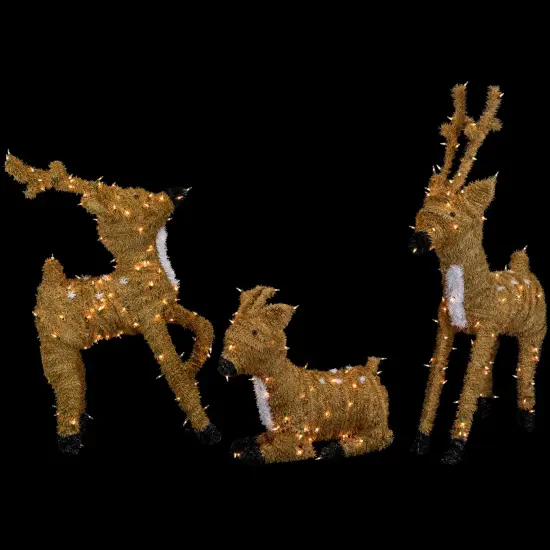 Northlight Pre-Lit Fawn Reindeer with Spots Outdoor Christmas Decoration - Brown {6}