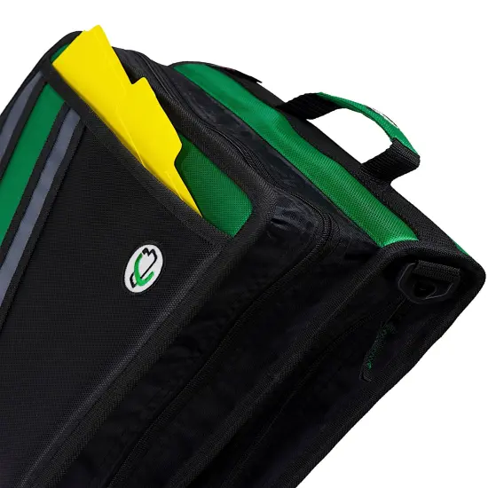 Case&middot;it Z-Design Zippered Binder with Tab File, D-Ring, 1-1/2 Inches, Jet Black {3}