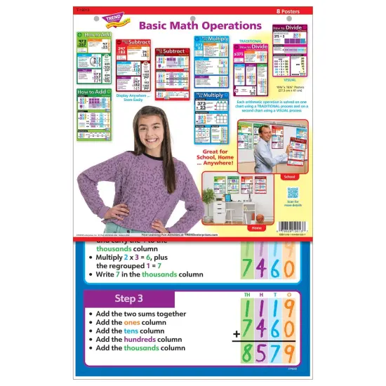 Basic Math Operations Learning Set {3}
