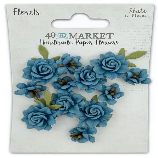 49 And Market Florets Paper Flowers {1}