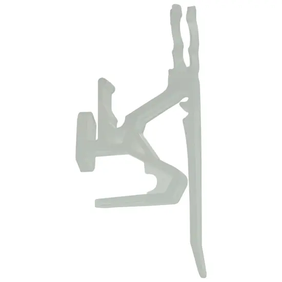 Simple Living Set of 75 Ladderless Gutter and Shingle Christmas Light Clips - 3.75" Clear {3}