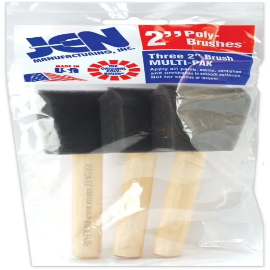 JEN Poly-Sponge Brushes 3/Pkg-2" Width {1}