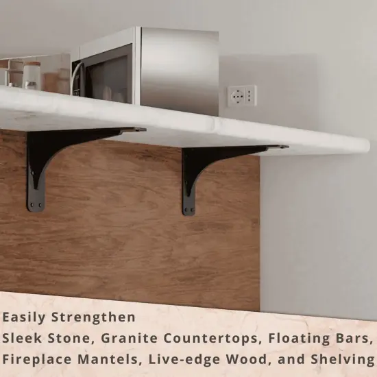 Gladiator Heavy Duty Granite Countertop Support Brackets {5}