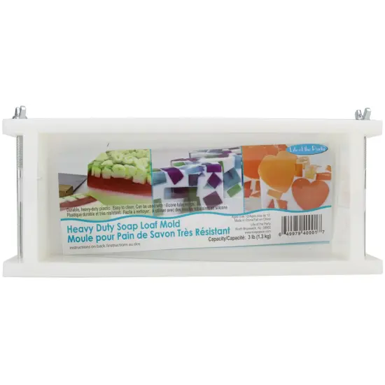 Life Of The Party Heavy-Duty Soap Mold 9"x3.75"x2.25"-Loaf {1}