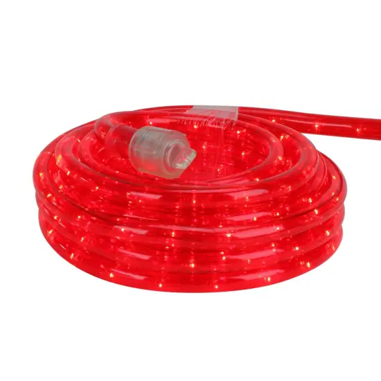 Northlight Flexible Incandescent Outdoor Christmas Rope Light - Clear - 100' Red Wire {3}