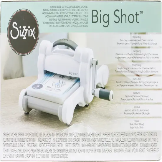 Sizzix Big Shot Machine-White W/Gray {1}