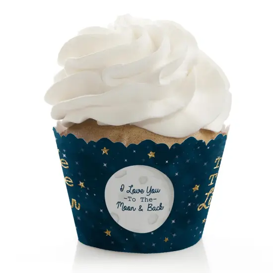 Big Dot of Happiness Twinkle Twinkle Little Star - Baby Shower or Birthday Party Decorations - Party Cupcake Wrappers - Set of 12 {1}