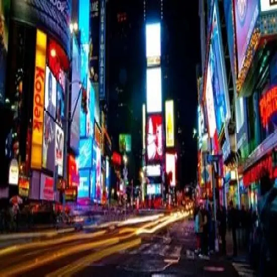 Times Square by night Poster Print by H. Ludo - Item # VARPDX2LH726 {1}