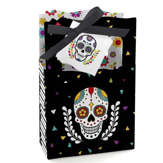 Big Dot of Happiness Day of the Dead - Sugar Skull Party Favor Boxes - Set of 12 {1}