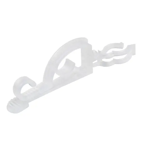 Simple Living Set of 1000 Clear Max Pro Anywhere Christmas Lights Clips {1}