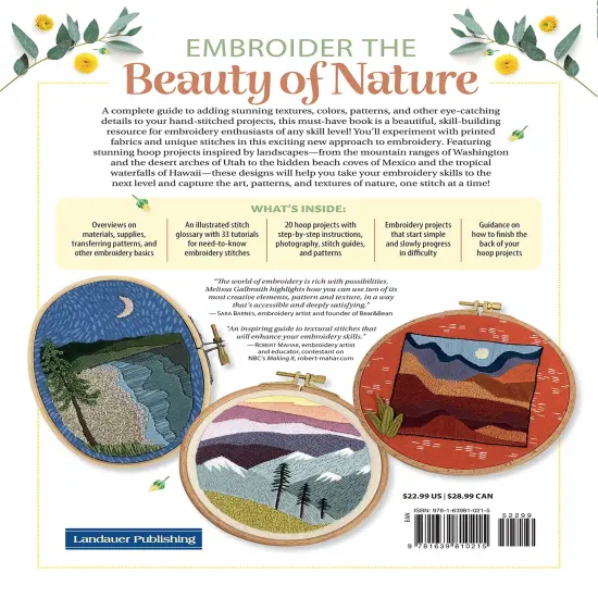 How to Embroider Texture and Pattern- Hand Embroidery DIY Book {6}