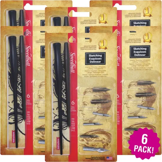 Multipack of 6 - Speedball Sketching Set {1}