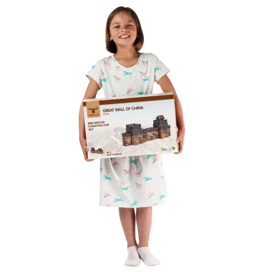 Mini Bricks Construction Set - Great Wall of China {3}