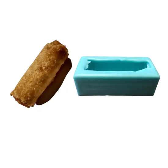 1pc Egg Roll Silicone Mold| Asian Cuisine Mold| Soap| Candle | Mold for Wax| Mold for Resin| Not Food Grade {1}
