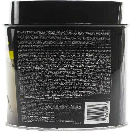 DAP Multipurpose Spray Adhesive-16oz {2}