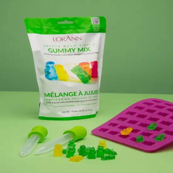 LorAnn Silicone Mold 2/Pkg-Gummy Bear {2}