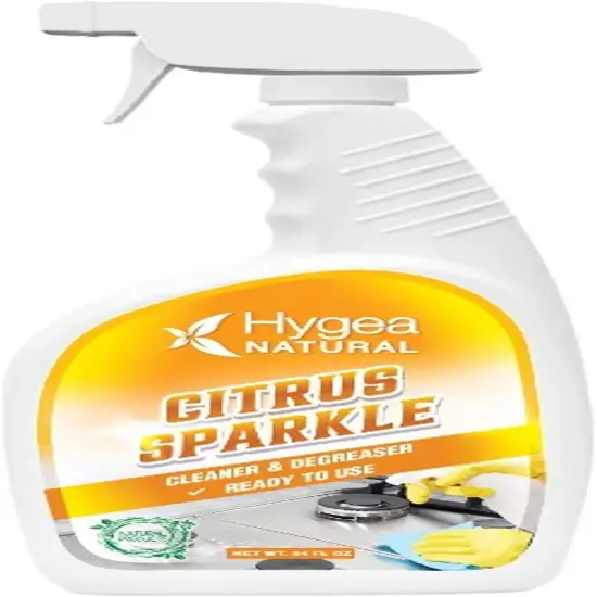 Hygea Natural Citrus Sparkle - Natural Cleaner and Degreaser (Ready to Use) 24 oz {1}