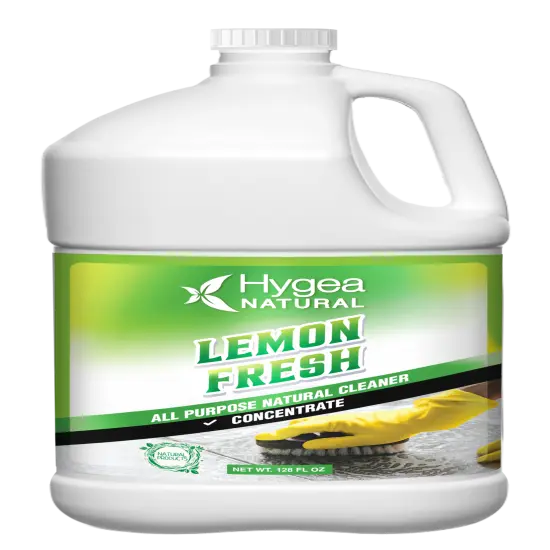 Hygea Natural Lemon Fresh - Natural All Purpose Cleaner (Concentrated) Gallon 128 oz {1}