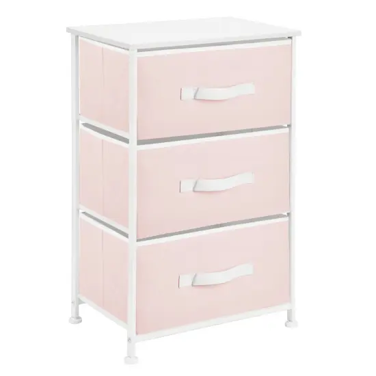 mDesign Storage Dresser Tower Furniture Unit with 3 Drawers {4}