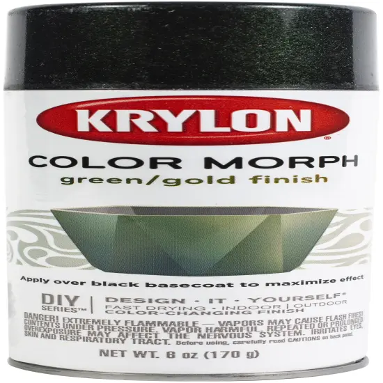 Krylon(R) Color Morph High-Gloss 6oz-Green/Gold {1}
