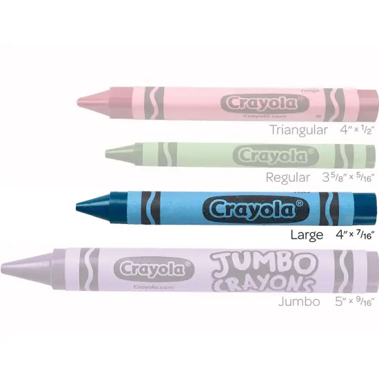Crayola Large Washable Crayons-16/Pkg {5}