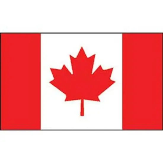 Canada Flag On Stick 4" x 6" {1}