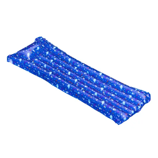 Swimline Aquatic Marine Animals Inflatable Pool Raft - 72'' - Blue {1}