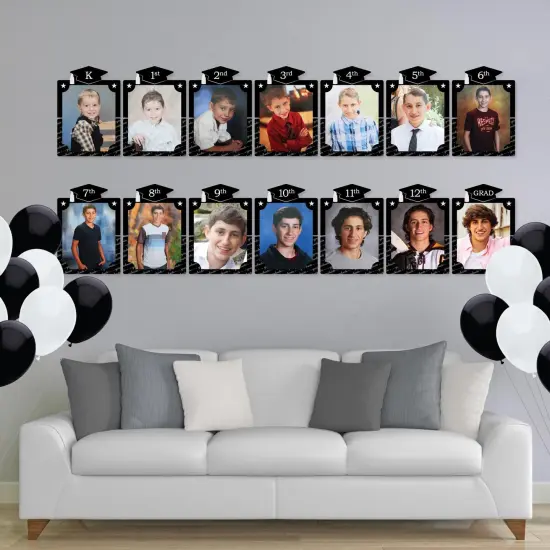 Big Dot of Happiness Graduation Cheers - 8 x 10 inches K-12 School Photo Holder - DIY Graduation Party Decor - Picturific Display {3}