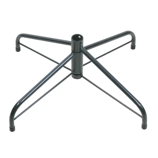 Northlight 4.5' Pre-Lit Full Flocked Natural Emerald Artificial Christmas Tree - Warm Clear Lights Green {7}