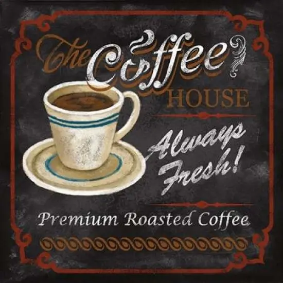 The Coffee House Poster Print by Conrad Knutsen - Item # VARPDX14476 {1}