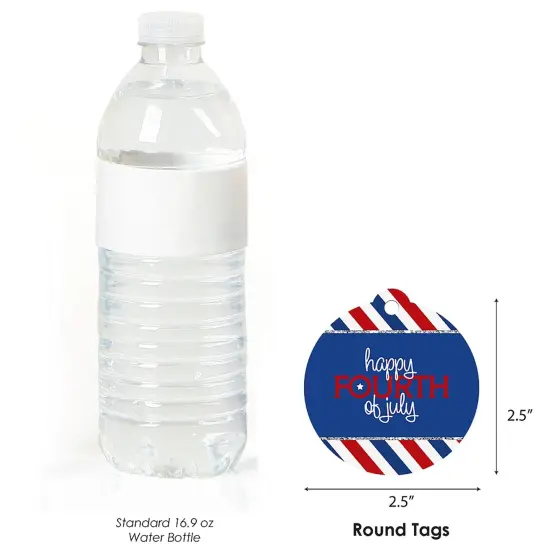 Big Dot of Happiness 4th of July - Independence Day Party Favor Gift Tags (Set of 20) {4}