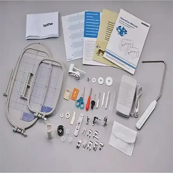 Brother NQ3550W 10" x 6" Computerized Sewing and Embroidery Machine {5}