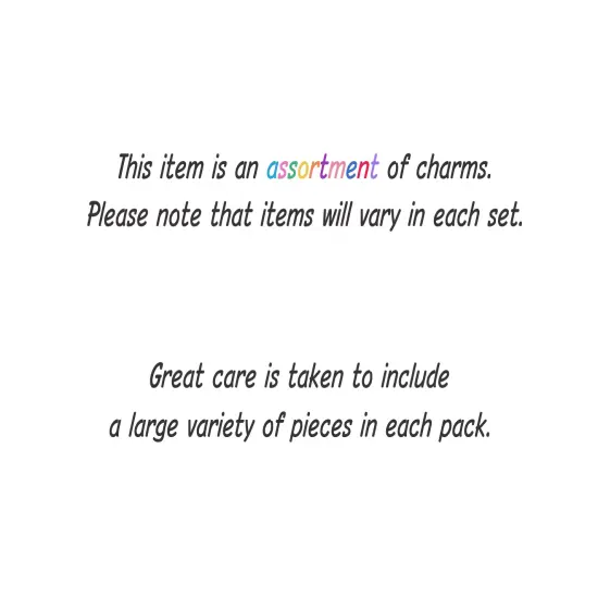 Pearl Charm Grab Bag, 25 pieces, 6mm Crystal Pearl Dangle Mix, Adorabilities {6}