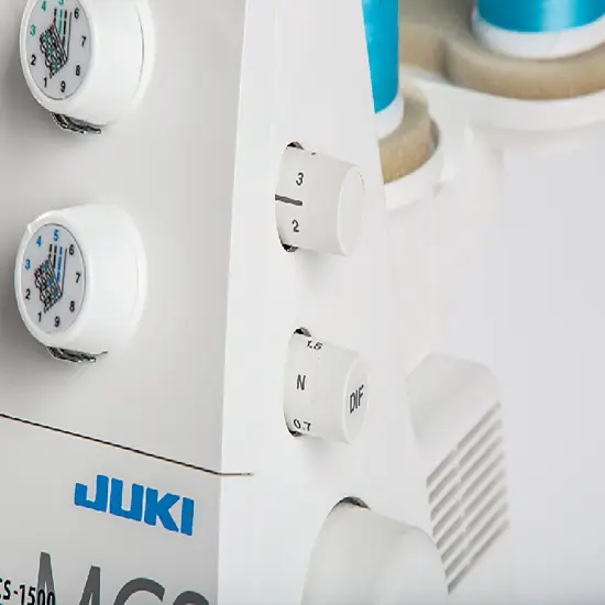 Juki MCS-1500 Cover Stitch and Chain Stitch Sewing Machine {3}