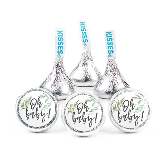 324ct Oh Baby Baby Shower Stickers for Hershey's Kisses Favors (324 Count) - By Just Candy {1}