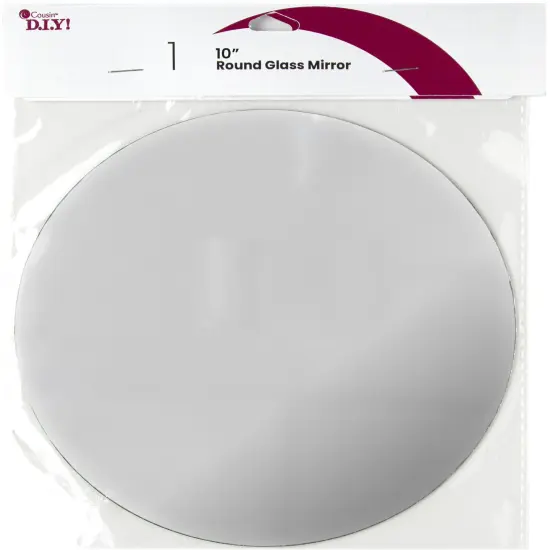 CousinDIY Round Glass Mirror-10" {1}