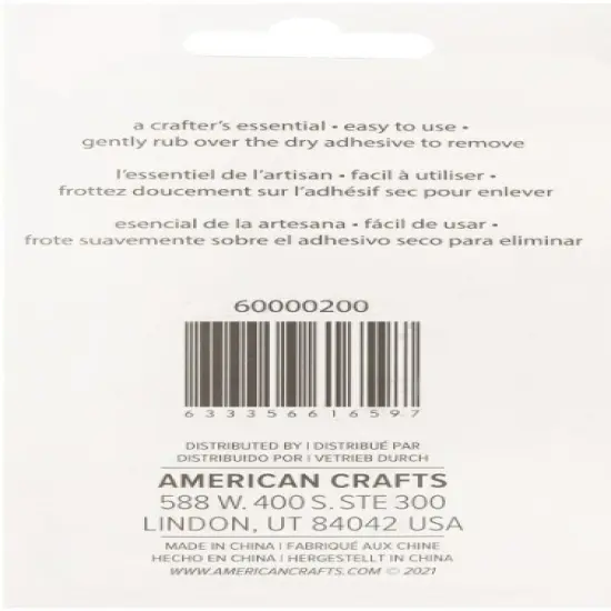 Sticky Thumb Adhesive Eraser 60000200 by American Crafts {4}