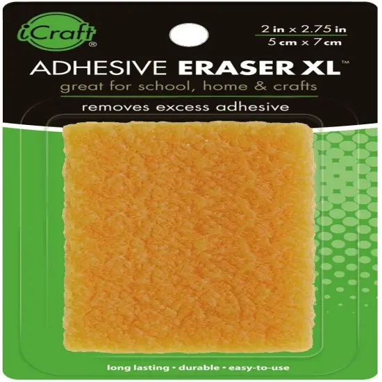 iCraft Adhesive Eraser XL-2"X2.75" {1}