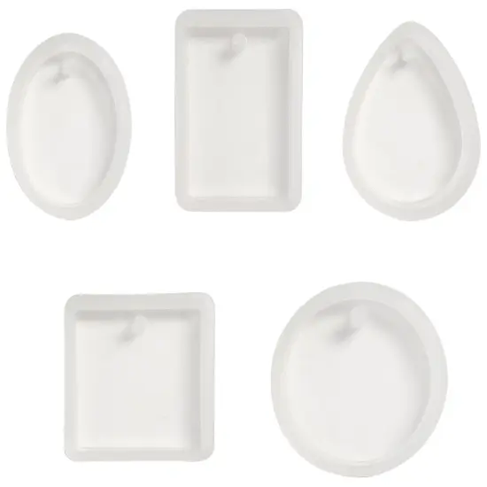 We R Spin It Epoxy Mold 5/Pkg-Pendant {2}
