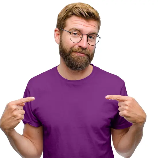 Short Sleeve Crew Neck Jersey T-Shirt | RADYAN&reg; Orange {4}