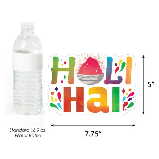 Big Dot of Happiness Holi Hai - Red and Orange Gulal Bowls Decorations DIY Festival of Colors Party Essentials - Set of 20 {6}