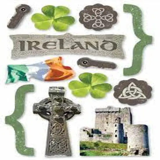 Paper House Ireland 3D Dimensional Stickers {1}
