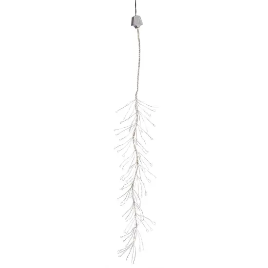 Vickerman LED Multi-Function Micro Fairy Branch Christmas Lights - Warm White - 5' Silver Wire - 144ct {1}