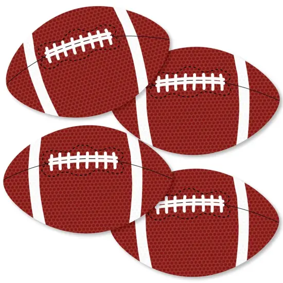 Big Dot of Happiness End Zone - Football - Decorations DIY Baby Shower or Birthday Party Essentials - Set of 20 {3}
