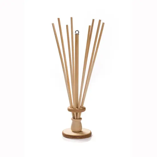 Lehman's Economical and Eco-Friendly Wooden 8-Arm Bag Holder and Bottle Dryer {3}