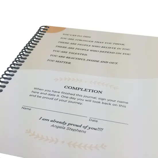 "RE-Focusing On Your Journey" a Guided Anxiety Journal for Adults {2}