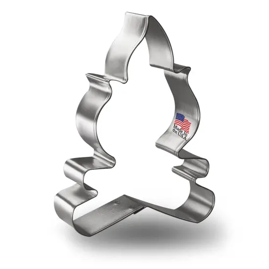 Campfire Cookie Cutter 4 in B1568, CookieCutter.com, Tin Plated Steel, Handmade in the USA {1}