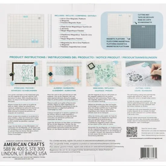 We R Memory Keepers All-In-One Magnetic Platform 60000615 by American Crafts {5}